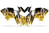 Polaris PRO-R, RMK, Rush, Switchback, Assault 2011-2016 Sled Snowmobile Wrap Graphic Kit - Flames