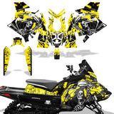 Polaris Matryx Indy Assault 2020 Sled Snowmobile Wrap Graphic Kit - Reaper V2