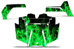 Polaris RZR S 800 2011-2014 UTV Graphic Kit - Flames