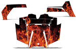 Polaris RZR S 800 2011-2014 UTV Graphic Kit - Flames