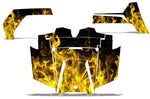 Polaris RZR S 800 2011-2014 UTV Graphic Kit - Flames