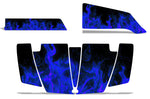 Polaris Ranger 500/700 SXS 2 Door 2004-2008 Graphics Kit Flames