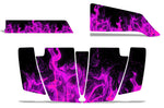Polaris Ranger 500/700 SXS 2 Door 2004-2008 Graphics Kit Flames