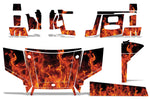 Polaris Ranger 570 EFI XP 900 Xtreme Performance 2013-2015 UTV Graphic Kit - Flames