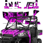 Polaris Ranger 570 EFI XP 900 Xtreme Performance 2013-2015 UTV Graphic Kit - Flames