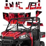 Polaris Ranger 570 EFI XP 900 Xtreme Performance 2013-2015 UTV Graphic Kit - Flames