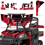 Polaris Ranger XP 900 / 570 2016 UTV Graphic Kit - Flames