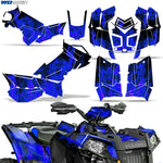Polaris Scrambler 850/1000 XP 2013-2022 ATV Quad Graphic Kit - Flames
