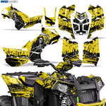 Polaris Scrambler 850/1000 XP 2013-2022 ATV Quad Graphic Kit - Reaper V2