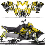 Polaris PRO-R, RMK, Rush, Switchback, Assault 2011-2016 Sled Snowmobile Wrap Graphic Kit - Reaper V2