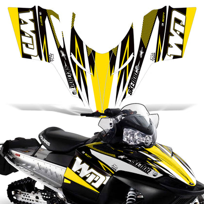 Polaris Shift Chassis Dragon RMK Switchback 2006-2010 Snowmobile Wrap Graphic Kit - WD