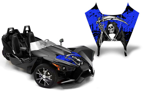 Polaris Slingshot SL 2015-2021 Roadster Hood Graphic Kit - Reaper V2
