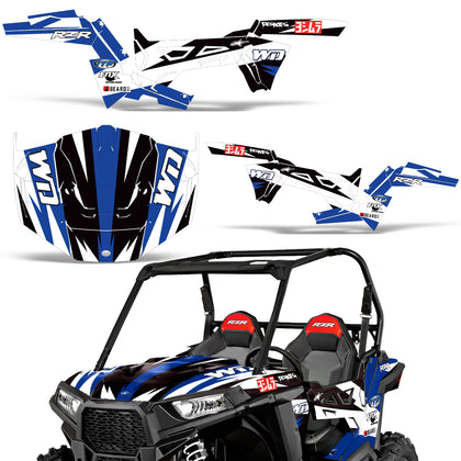 Polaris RZR 900 Trail 2015-2016 UTV Graphic Kit - WD
