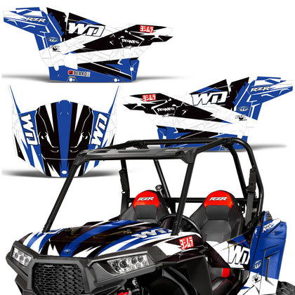 Polaris RZR S 900 2015-2016 UTV Graphic Kit - WD