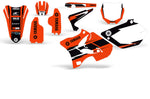Yamaha YZ125 YZ250 2 Stroke 2002-2014 Dirt Bike Motocross Graphic Decal Kit - Hurricane