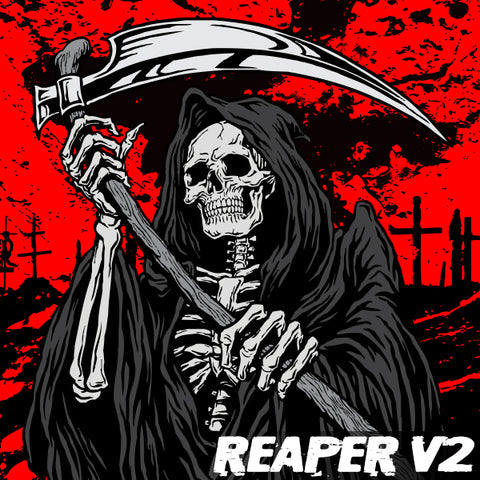 Kawasaki KX 125/250 1992-1993 Motocross Graphic Kit Reaper V2