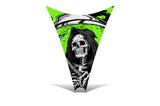 Ski Doo Rev 2003-2009 Sled Snowmobile Hood Wrap Graphic Kit - Reaper V2