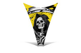 Ski Doo Rev 2003-2009 Sled Snowmobile Hood Wrap Graphic Kit - Reaper V2