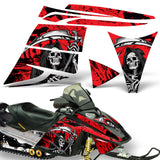 Ski Doo Rev 2003-2009 Sled Snowmobile Wrap Graphic Kit -Reaper V2