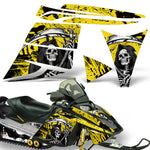 Ski Doo Rev 2003-2009 Sled Snowmobile Wrap Graphic Kit -Reaper V2