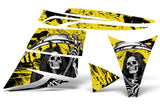 Ski Doo Rev 2003-2009 Sled Snowmobile Wrap Graphic Kit -Reaper V2