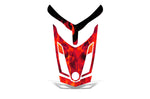 Ski Doo Rev XR/GSX/MXZ 2009-2015 Sled Snowmobile Hood Wrap Graphic Kit - Flames