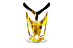 Ski Doo Rev XR/GSX/MXZ 2009-2015 Sled Snowmobile Hood Wrap Graphic Kit - Flames