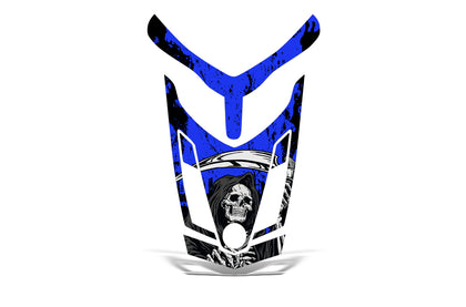 Ski Doo Rev XR/GSX/MXZ 2009-2015 Sled Snowmobile Hood Wrap Graphic Kit - Reaper V2
