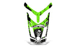 Ski Doo Rev XR/GSX/MXZ 2009-2015 Sled Snowmobile Hood Wrap Graphic Kit - Reaper V2