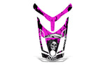 Ski Doo Rev XR/GSX/MXZ 2009-2015 Sled Snowmobile Hood Wrap Graphic Kit - Reaper V2