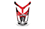 Ski Doo Rev XR/GSX/MXZ 2009-2015 Sled Snowmobile Hood Wrap Graphic Kit - Reaper V2