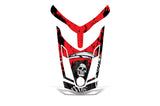 Ski Doo Rev XR/GSX/MXZ 2009-2015 Sled Snowmobile Hood Wrap Graphic Kit - Reaper V2