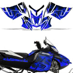 Ski Doo Rev XR/GSX/MXZ 2009-2015 Sled Snowmobile Wrap Graphic Kit - Flames