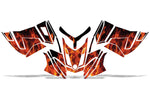 Ski Doo Rev XR/GSX/MXZ 2009-2015 Sled Snowmobile Wrap Graphic Kit - Flames