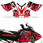 Ski Doo Rev XR/GSX/MXZ 2009-2015 Sled Snowmobile Wrap Graphic Kit - Flames