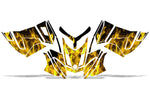 Ski Doo Rev XR/GSX/MXZ 2009-2015 Sled Snowmobile Wrap Graphic Kit - Flames