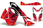 Ski Doo Rev XS 2013-2014 Sled Snowmobile Wrap Graphic Kit - Flames
