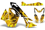 Ski Doo Rev XS 2013-2014 Sled Snowmobile Wrap Graphic Kit - Flames
