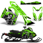 Ski Doo Rev XS 2013-2014 Sled Snowmobile Wrap Graphic Kit - Reaper V2