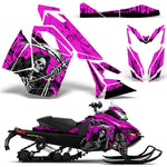 Ski Doo Rev XS 2013-2014 Sled Snowmobile Wrap Graphic Kit - Reaper V2