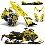 Ski Doo Rev XS 2013-2014 Sled Snowmobile Wrap Graphic Kit - Reaper V2