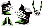 Ski Doo Rev XP 2008-2012 Sled Snowmobile Wrap Graphic Kit - WD
