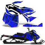 Ski Doo Rev XM Summit 2013-2016 Sled Snowmobile Wrap Graphic Kit - Flames
