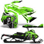 Ski Doo Rev XM Summit 2013-2016 Sled Snowmobile Wrap Graphic Kit - Reaper V2