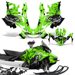 Ski Doo GEN 4 MXZ/Renegade/Summit 850 2017-2021 Sled Snowmobile Wrap Graphic Kit - Reaper V2