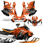 Ski Doo GEN 4 MXZ/Renegade/Summit 850 2017-2021 Sled Snowmobile Wrap Graphic Kit - Reaper V2