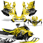 Ski Doo GEN 4 MXZ/Renegade/Summit 850 2017-2021 Sled Snowmobile Wrap Graphic Kit - Reaper V2