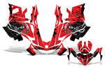 Ski Doo GEN 4 MXZ/Renegade/Summit 850 2017-2021 Sled Snowmobile Wrap Graphic Kit - Reaper V2