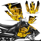 Arctic Cat Sno Pro Race 500/600 Sled Snowmobile Wrap Graphic Kit - Flames
