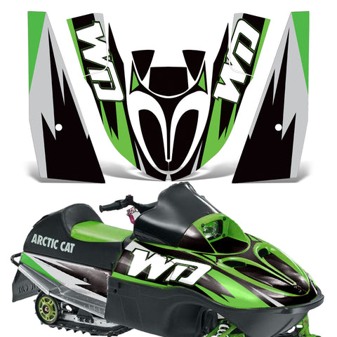 Arctic Cat Sno Pro Race 500/600 Sled Snowmobile Wrap Graphic Kit - WD